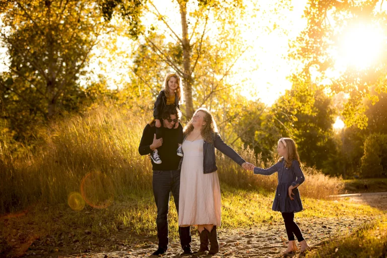 Beaches family photography golden hour