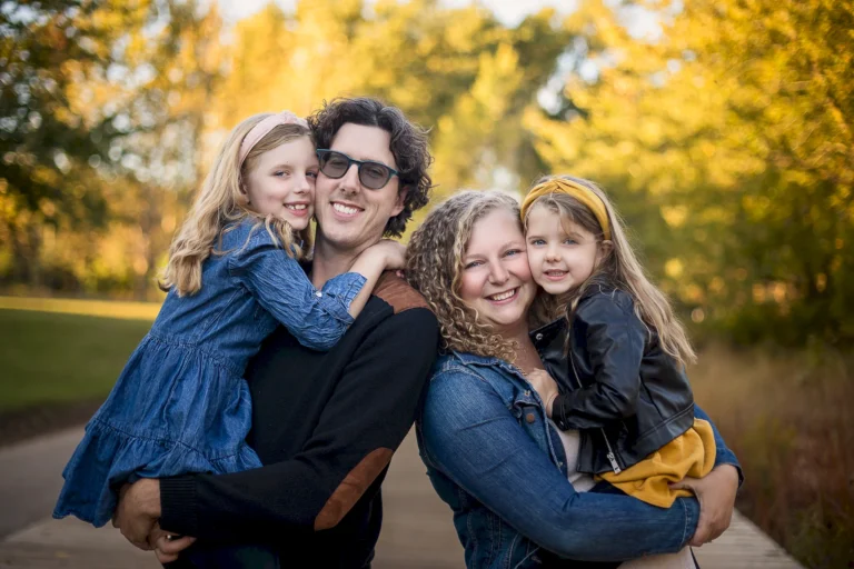 Family Portrait at the Beaches Toronto
