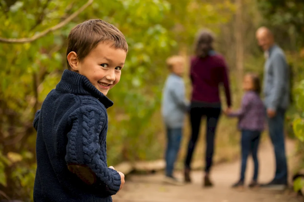 authentic moments during family photography session