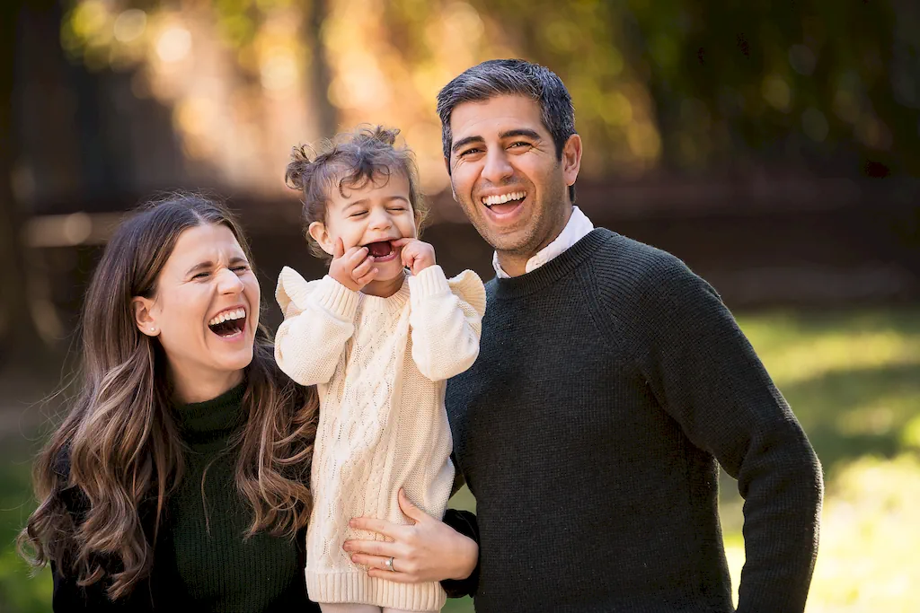 family photography at home in East York