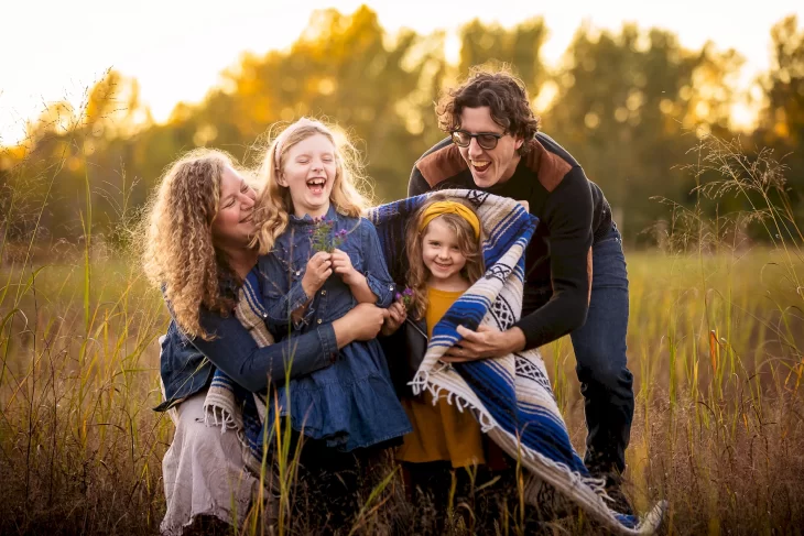 Toronto family photography authentic family portrait