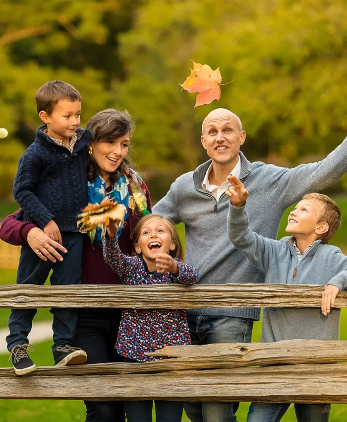Fall family photography in Toronto
